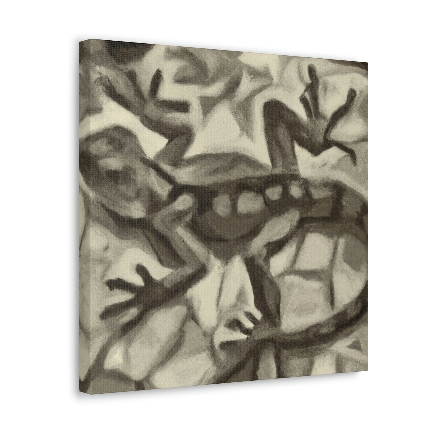 Lizard in Abstraction - Canvas