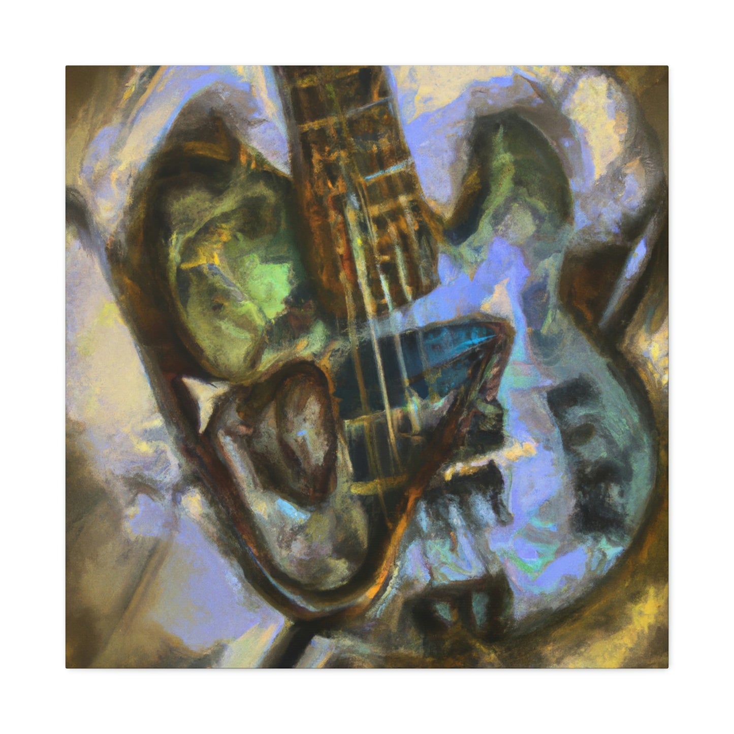 "Bass Guitar Symphony" - Canvas