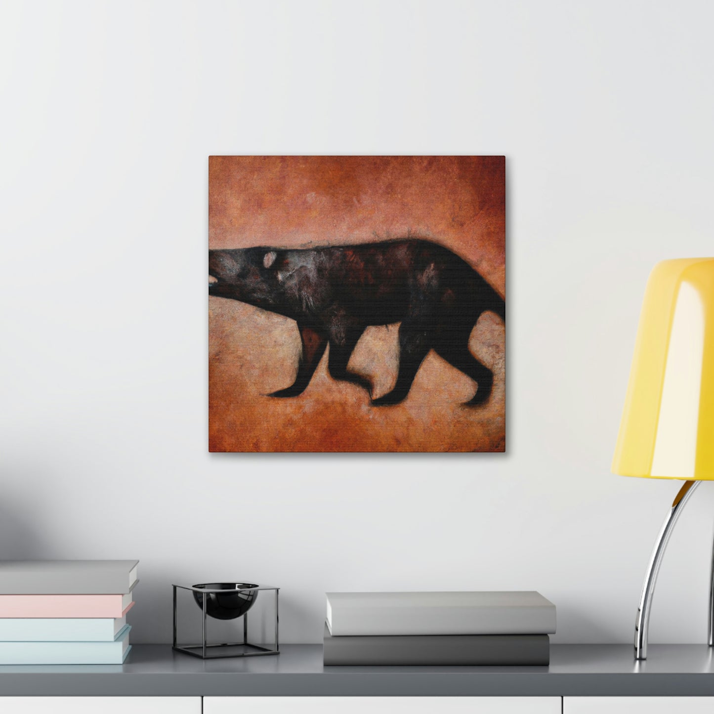 "Tasmanian Devil: Abstract" - Canvas