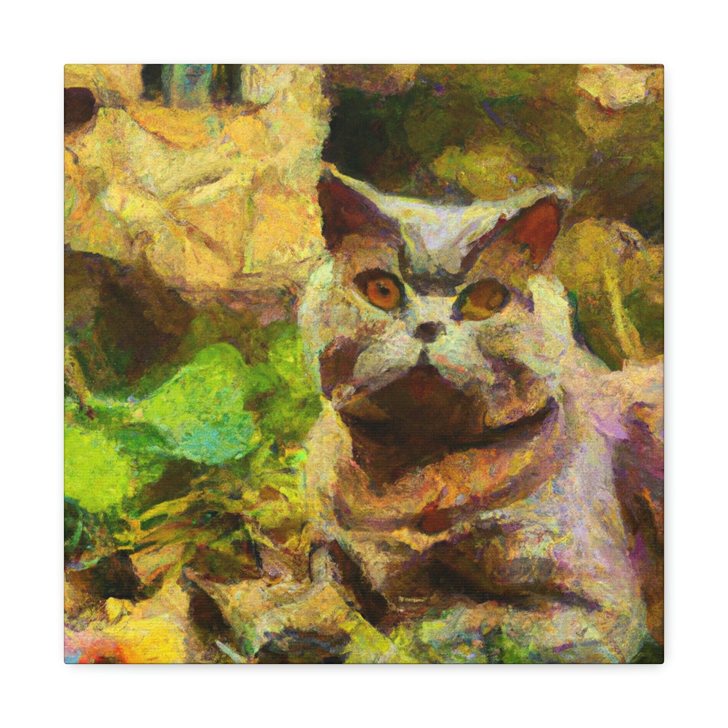 "Felines and Fauvism" - Canvas