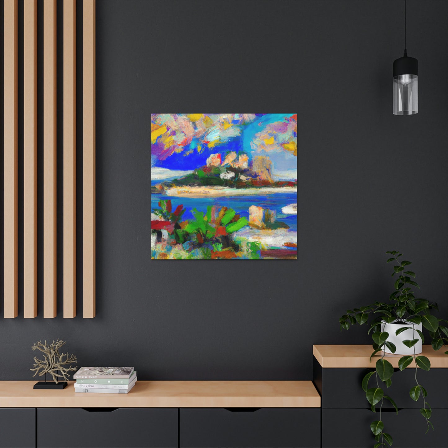 Island of Expressionism - Canvas