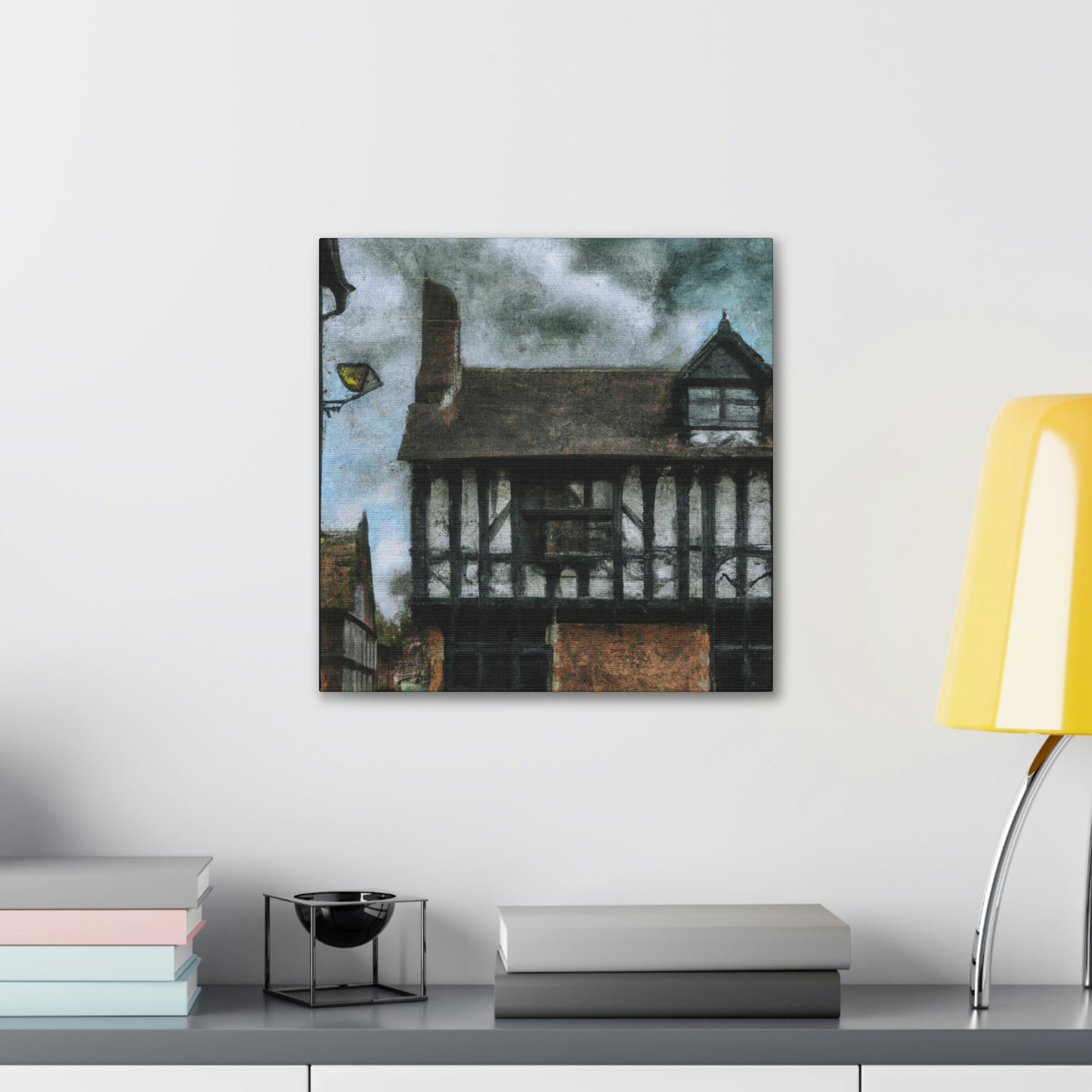 "Tudor Elegance Reborn" - Canvas