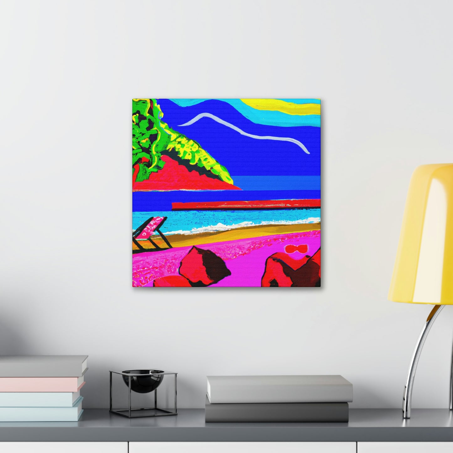 "Fauve Beach Colours" - Canvas