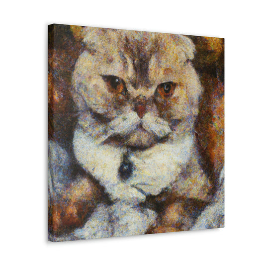 Scottish Fold Reflection - Canvas