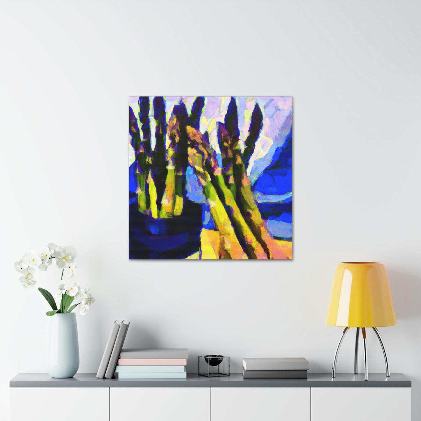 "Asparagus in Fauvism" - Canvas