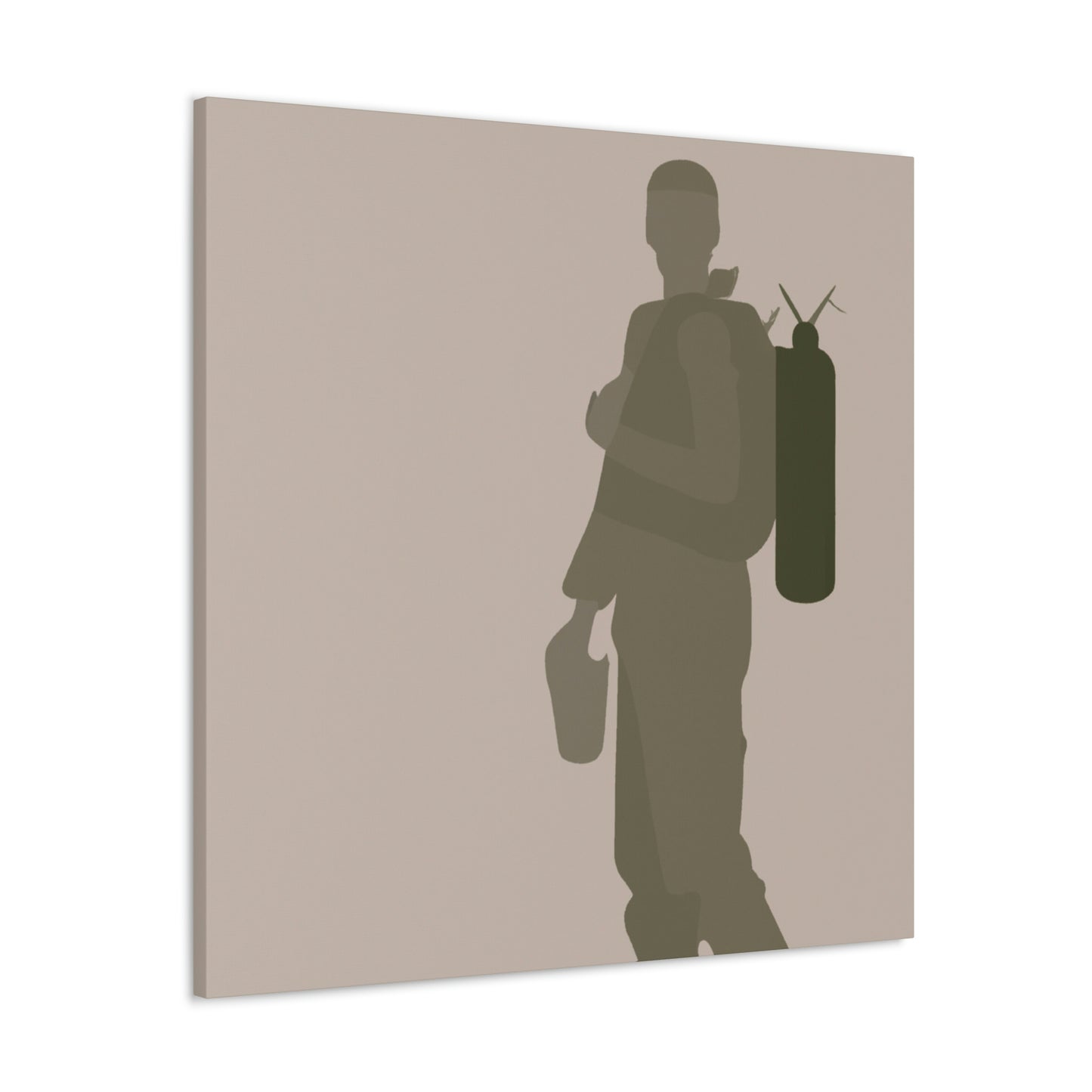 Bomb Disposal Bravado - Canvas