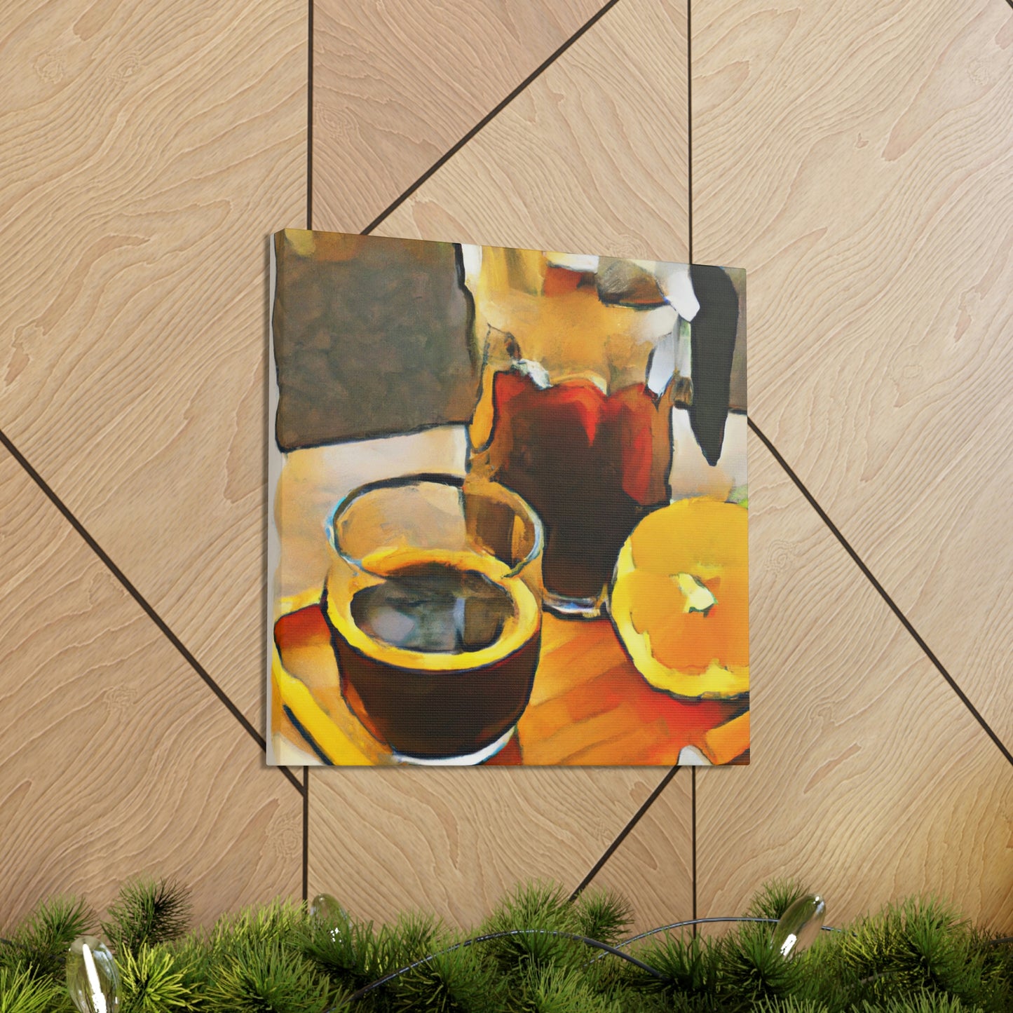 Coffee in Fauvism - Canvas