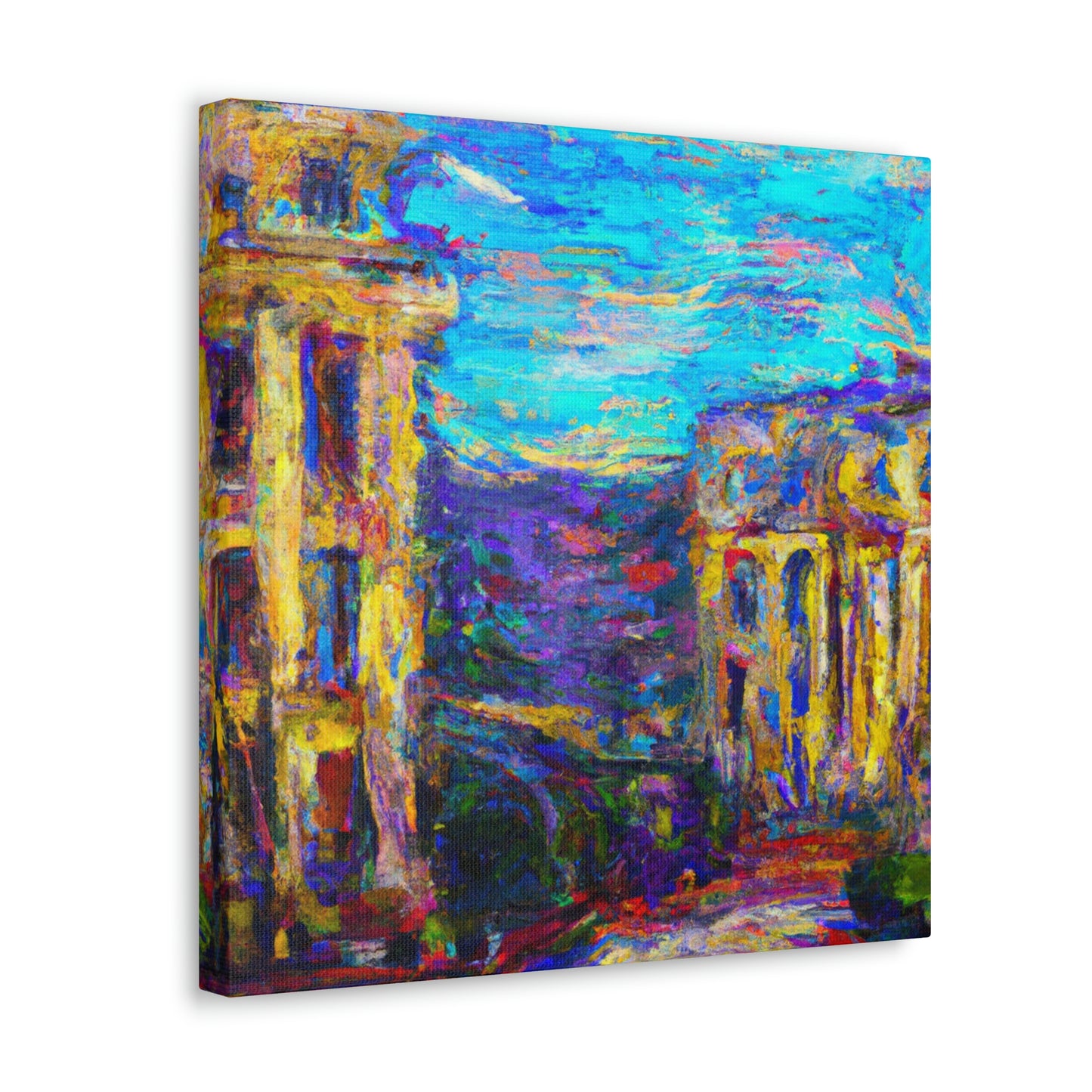 "Neo-Classical Renewal Vision" - Canvas