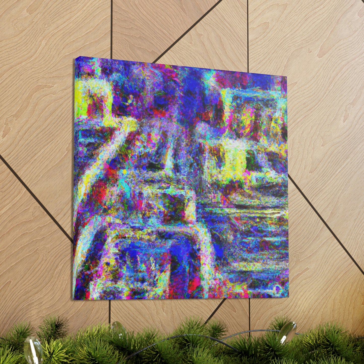 "Technology in Impressionism" - Canvas