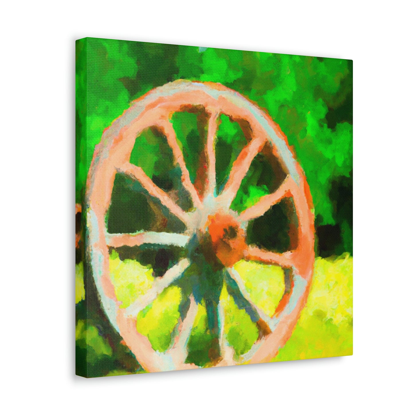 "Wheels of Fortune" - Canvas