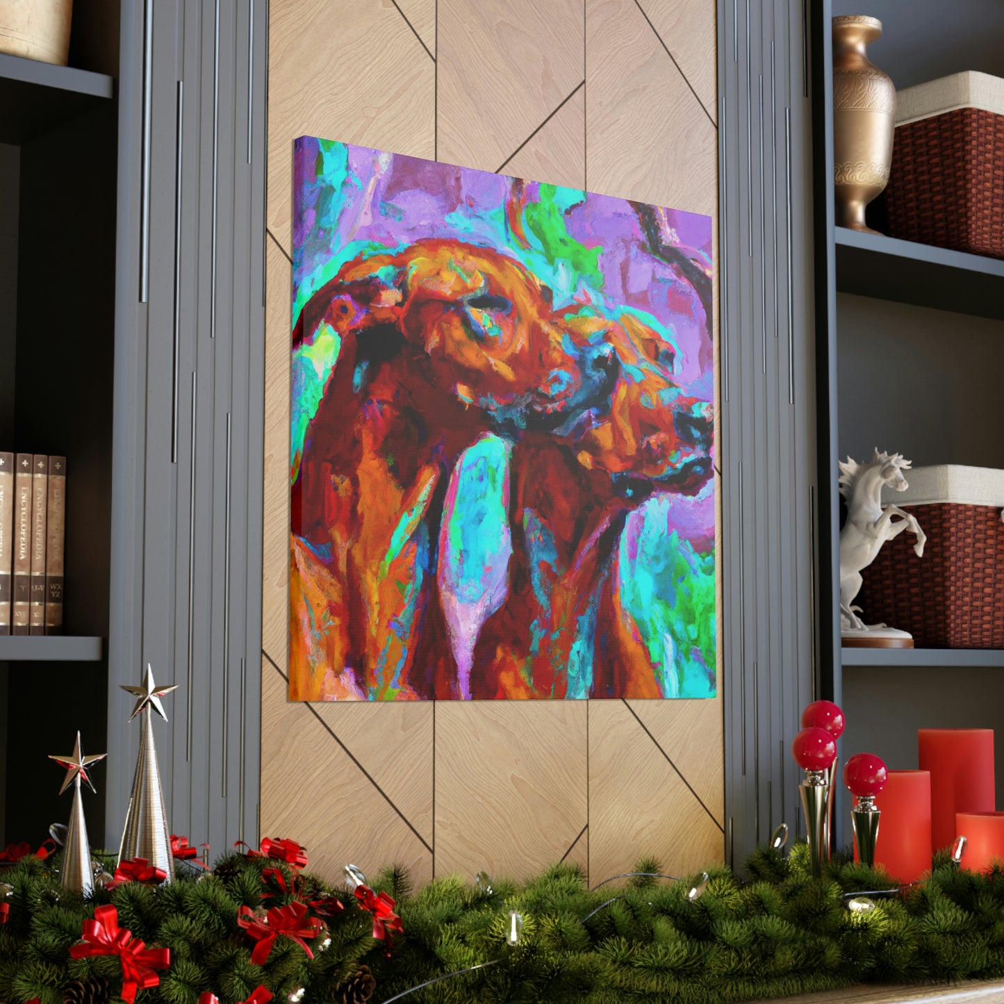 Rhodesian Ridgeback Reflection - Canvas