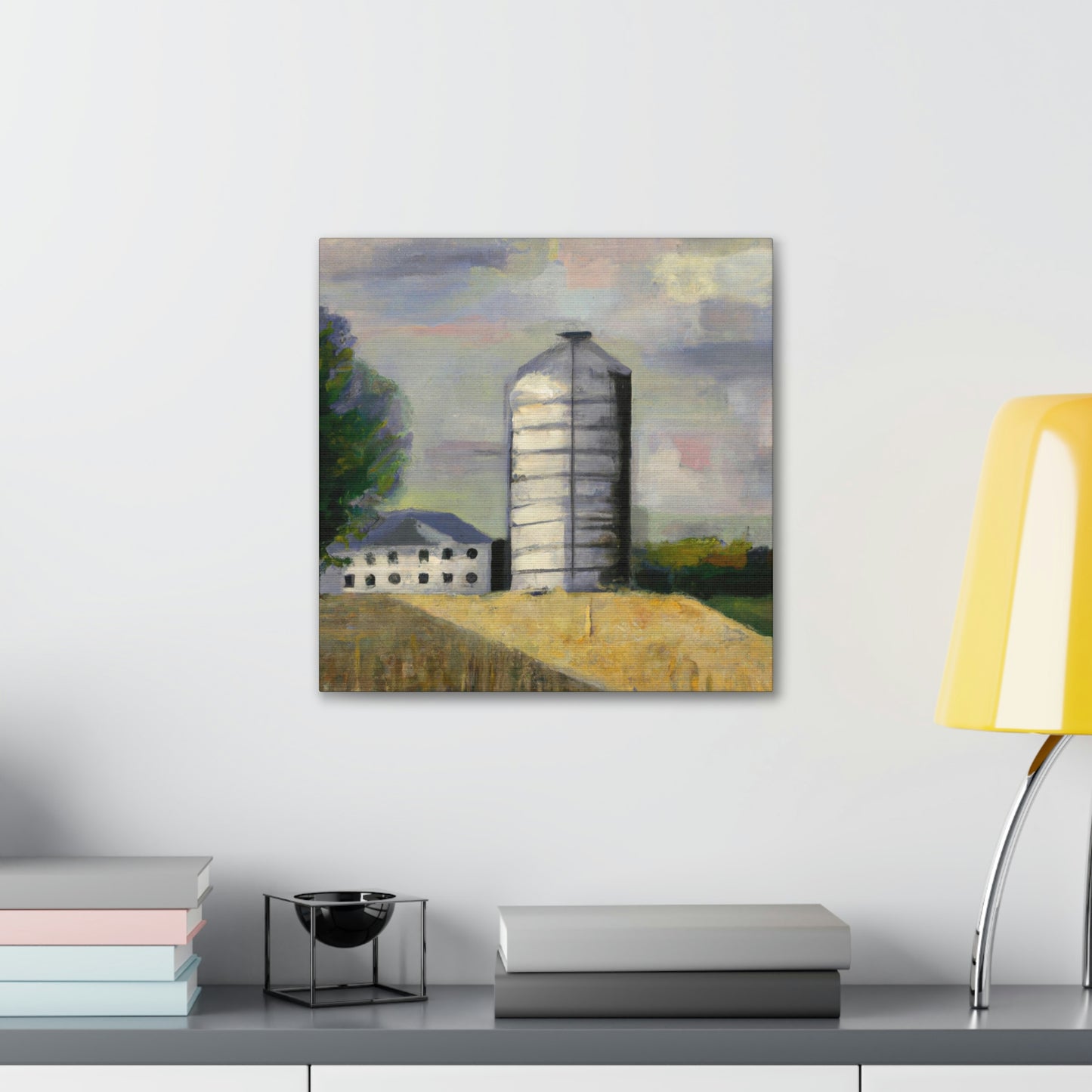 Silo in Expressionism - Canvas