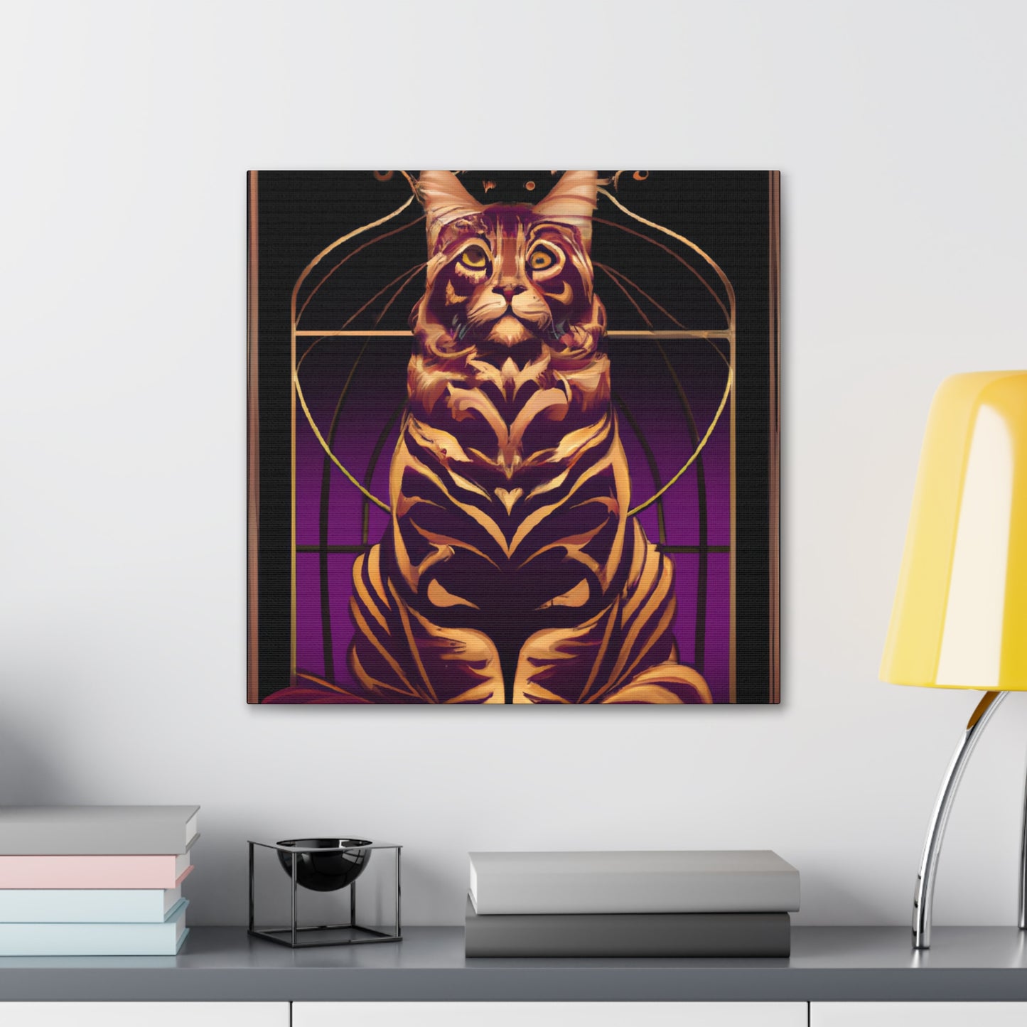 Mystic Maine Coon Cascade - Canvas