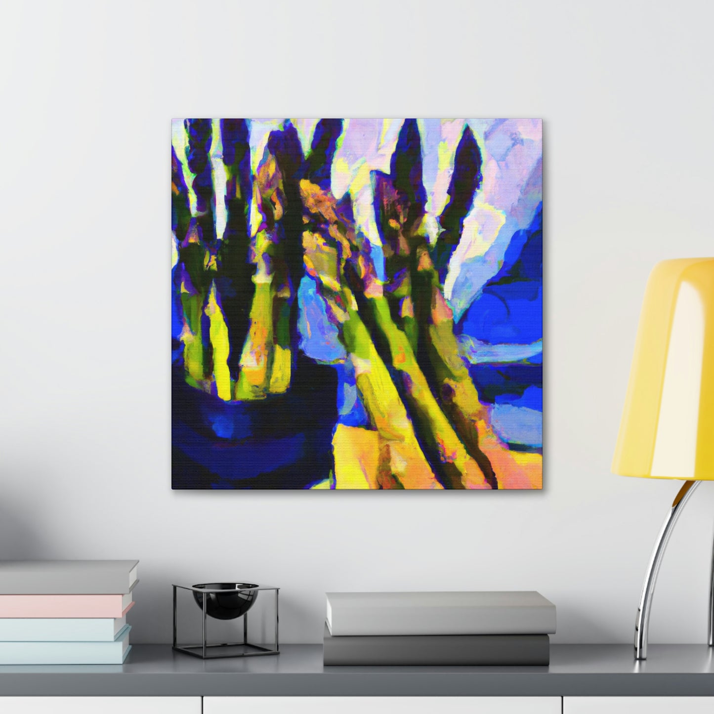 "Asparagus in Fauvism" - Canvas