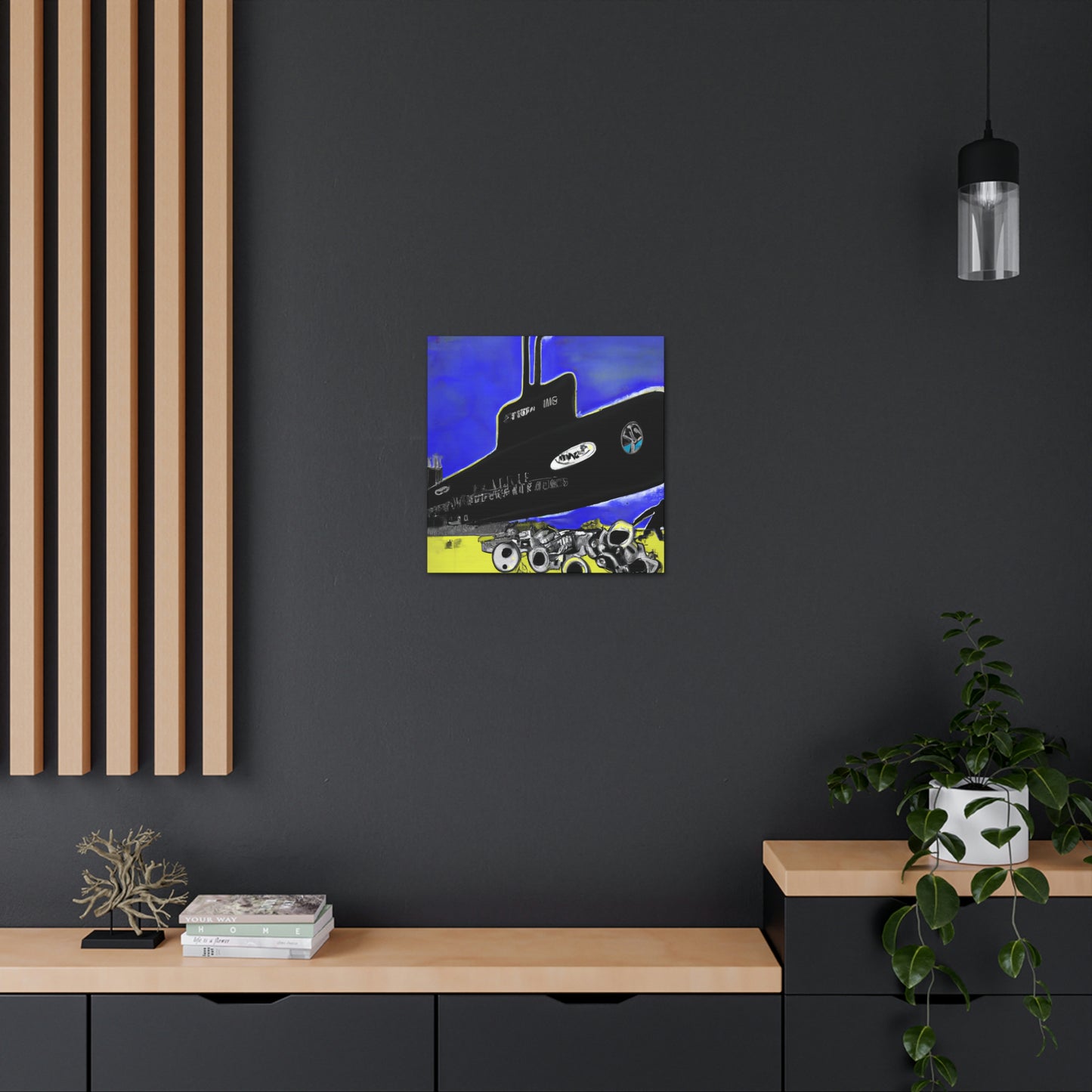 Submarine Underwater Dream - Canvas