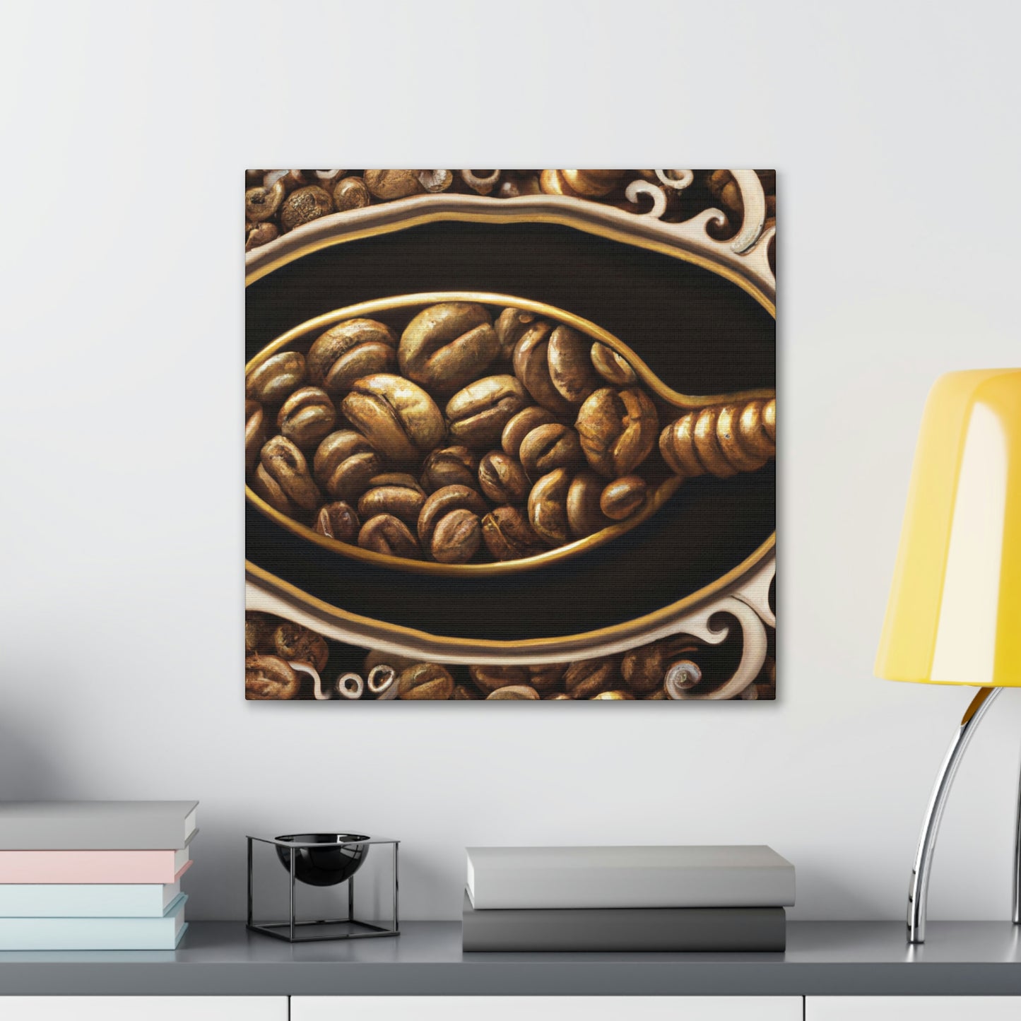 "Coffee Beans Harvested" - Canvas