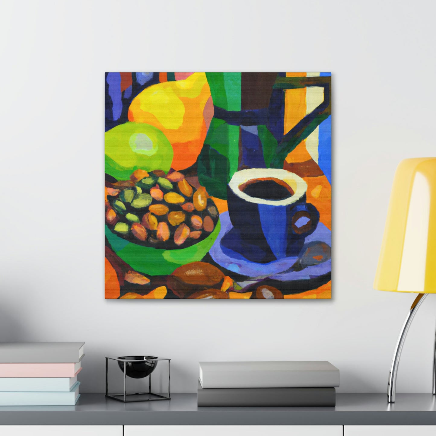 Coffee in Fauvism - Canvas