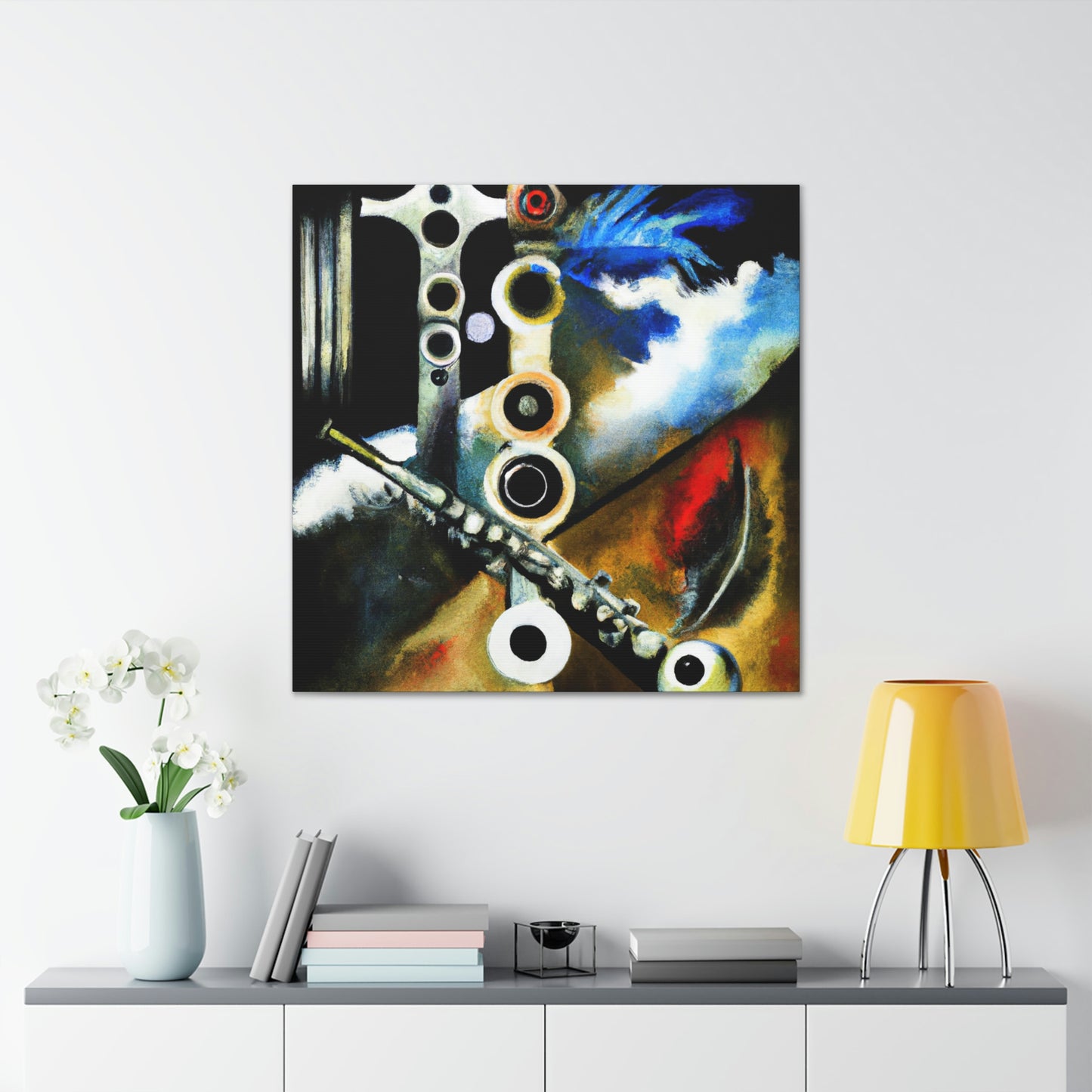 "Flute: A Muse" - Canvas