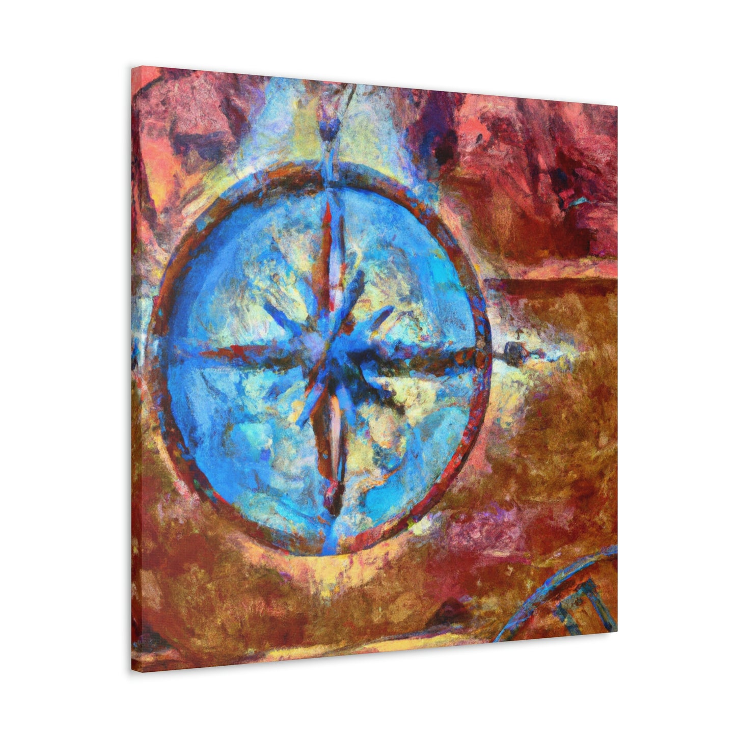 "Compass of Direction" - Canvas