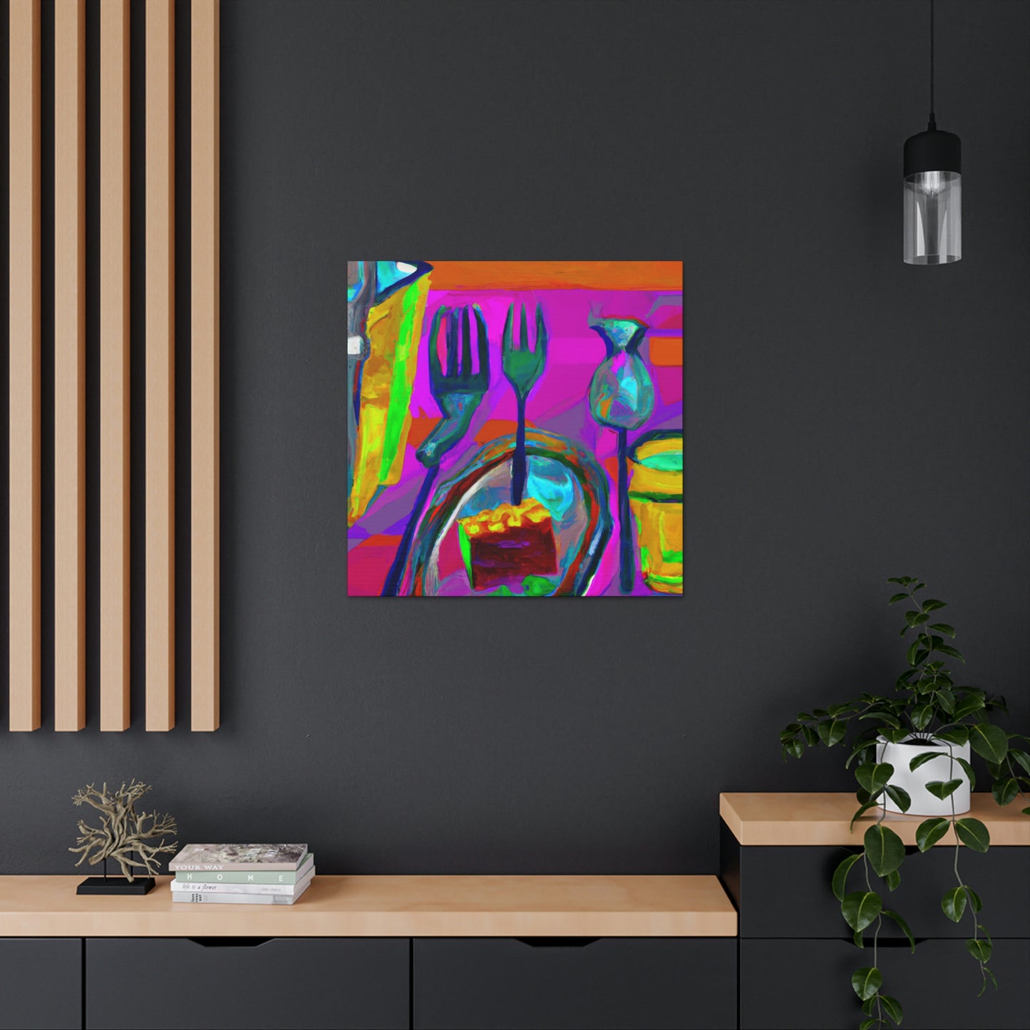 Silverware Serendipity - Canvas