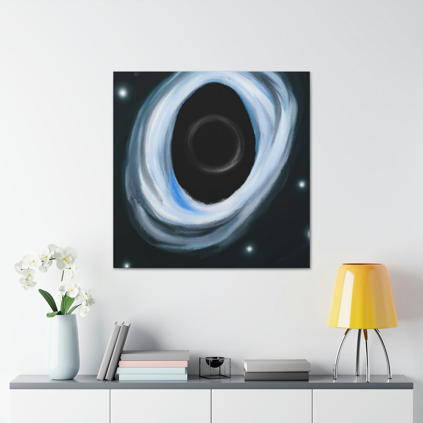 Black Hole Wonderment - Canvas