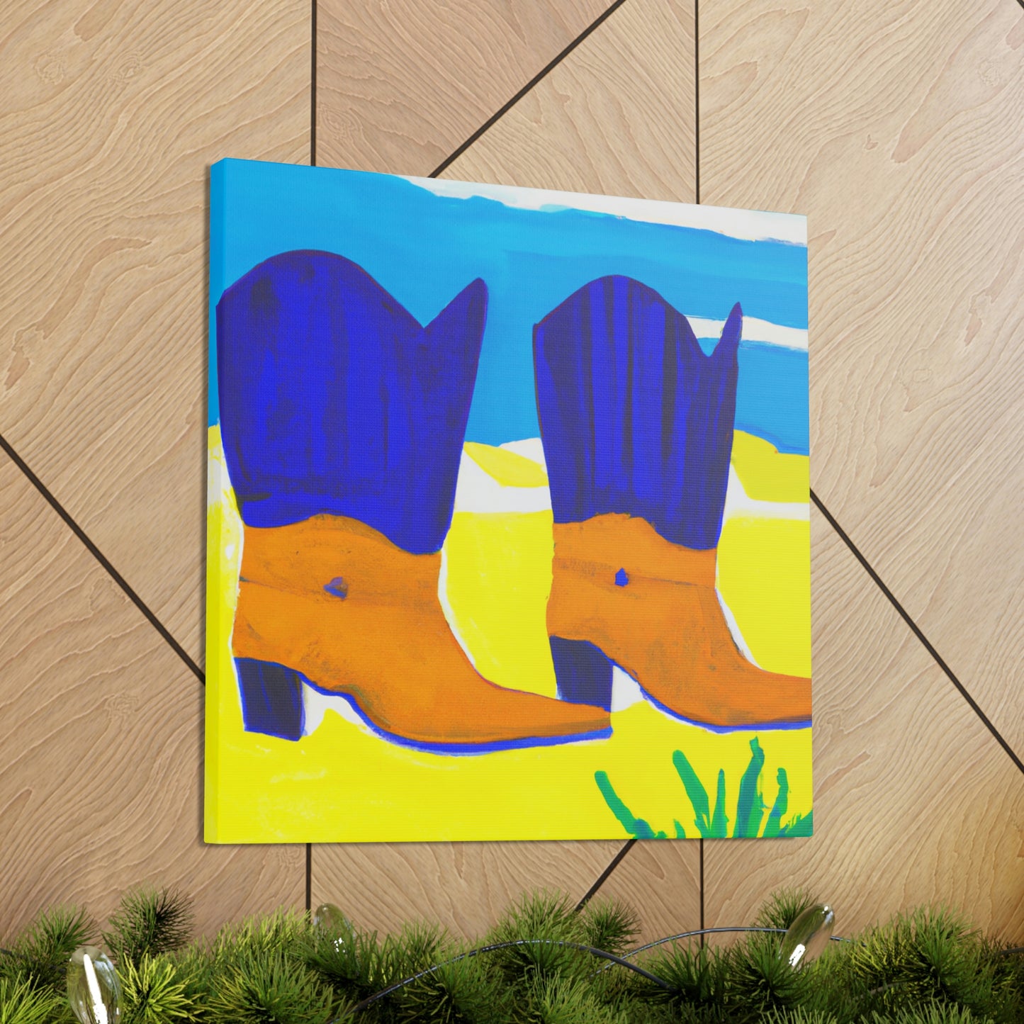 Boots in Pop Art - Canvas