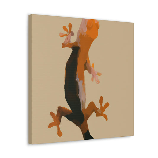 Crested Gecko Simplicity - Canvas