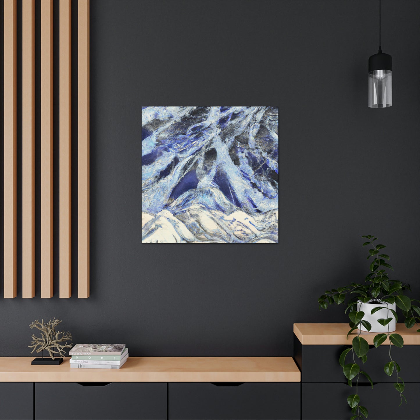 Icebergs of Majesty - Canvas