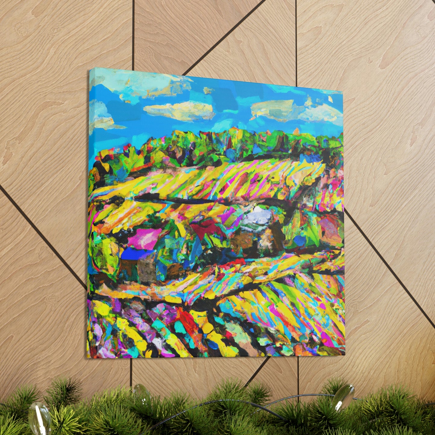 "Countryside Idyllic Dream" - Canvas