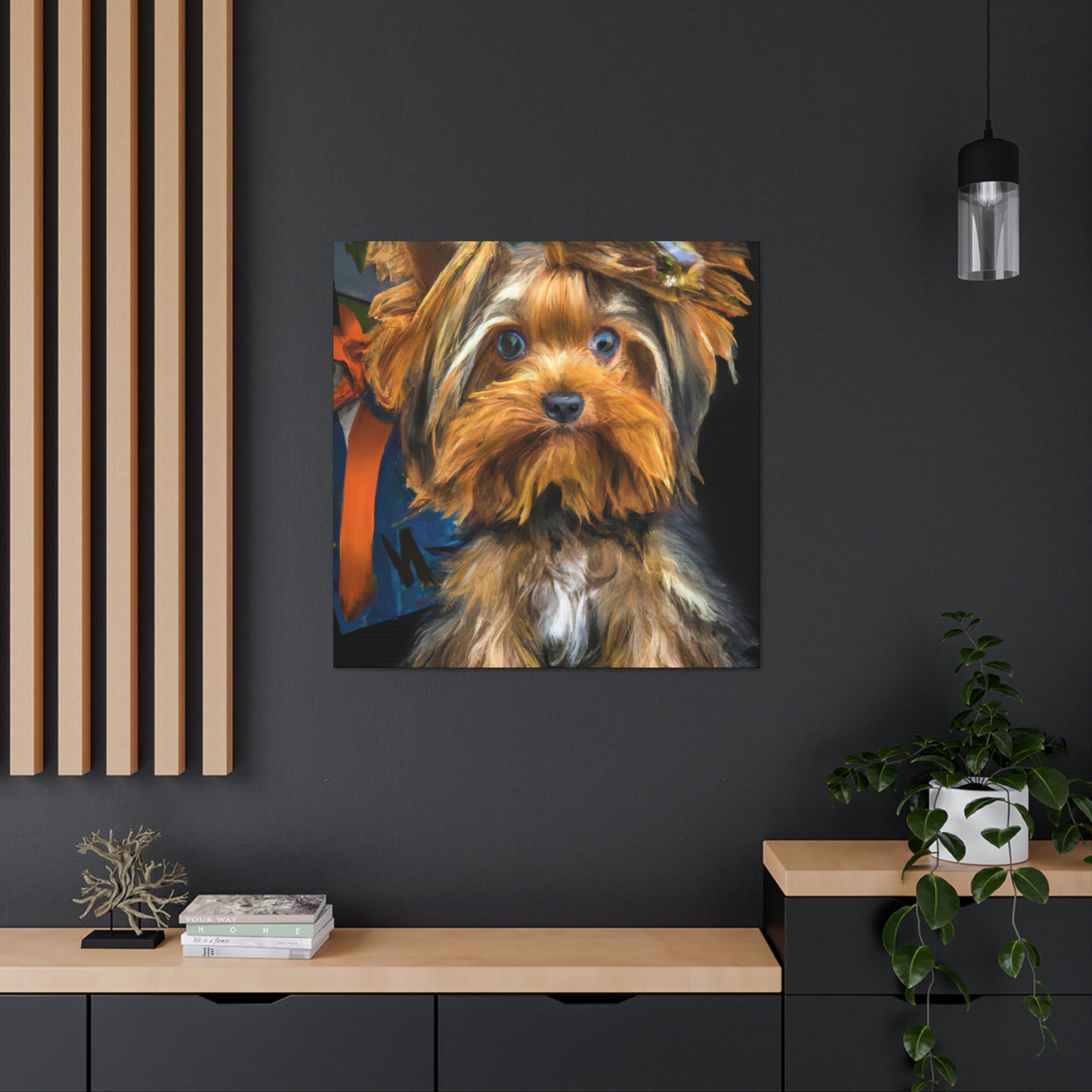 "Yorkshire Terrier Surrealism" - Canvas