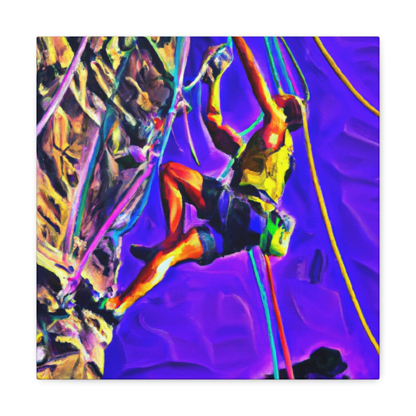 Rock On Climbers! - Canvas