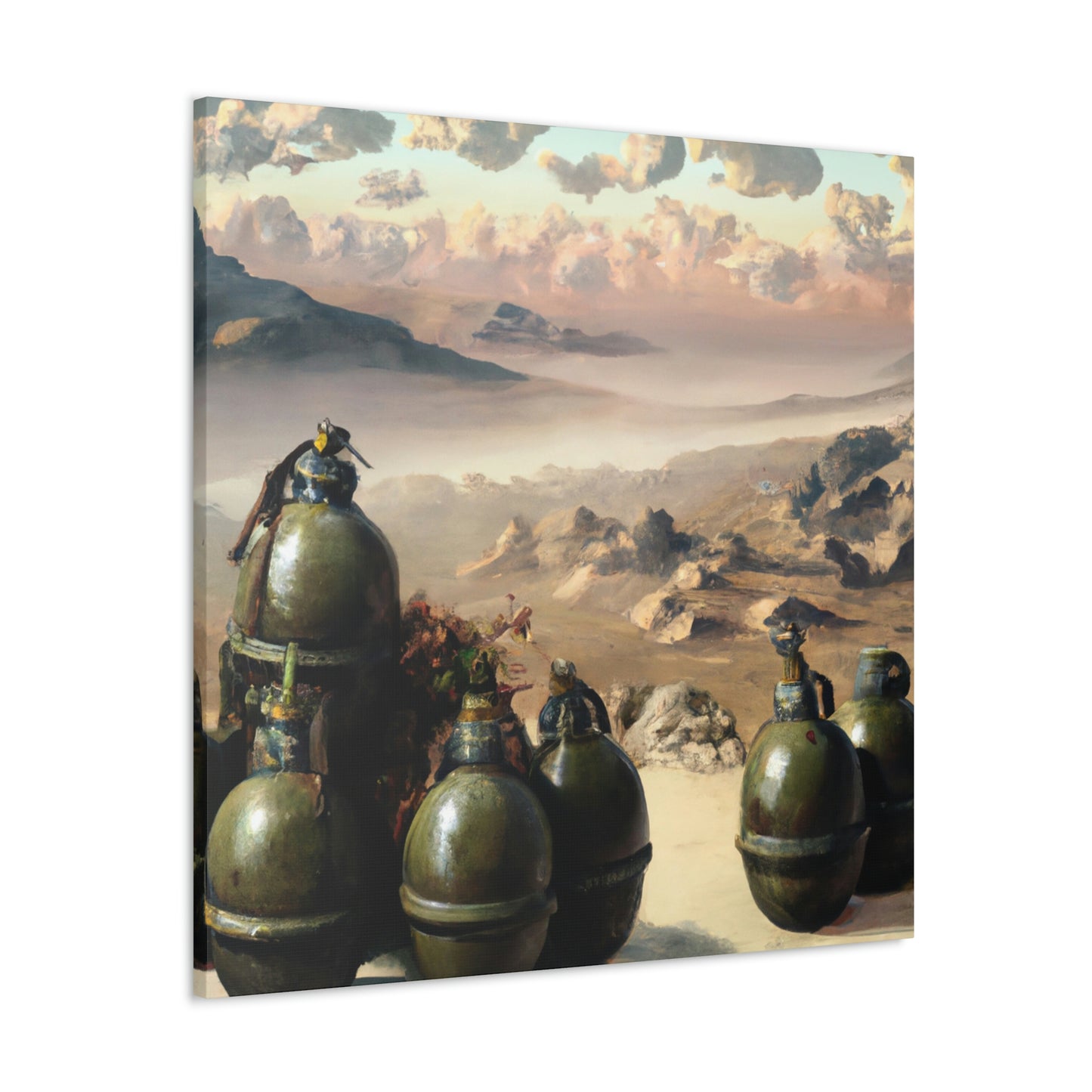 Grenades of War - Canvas