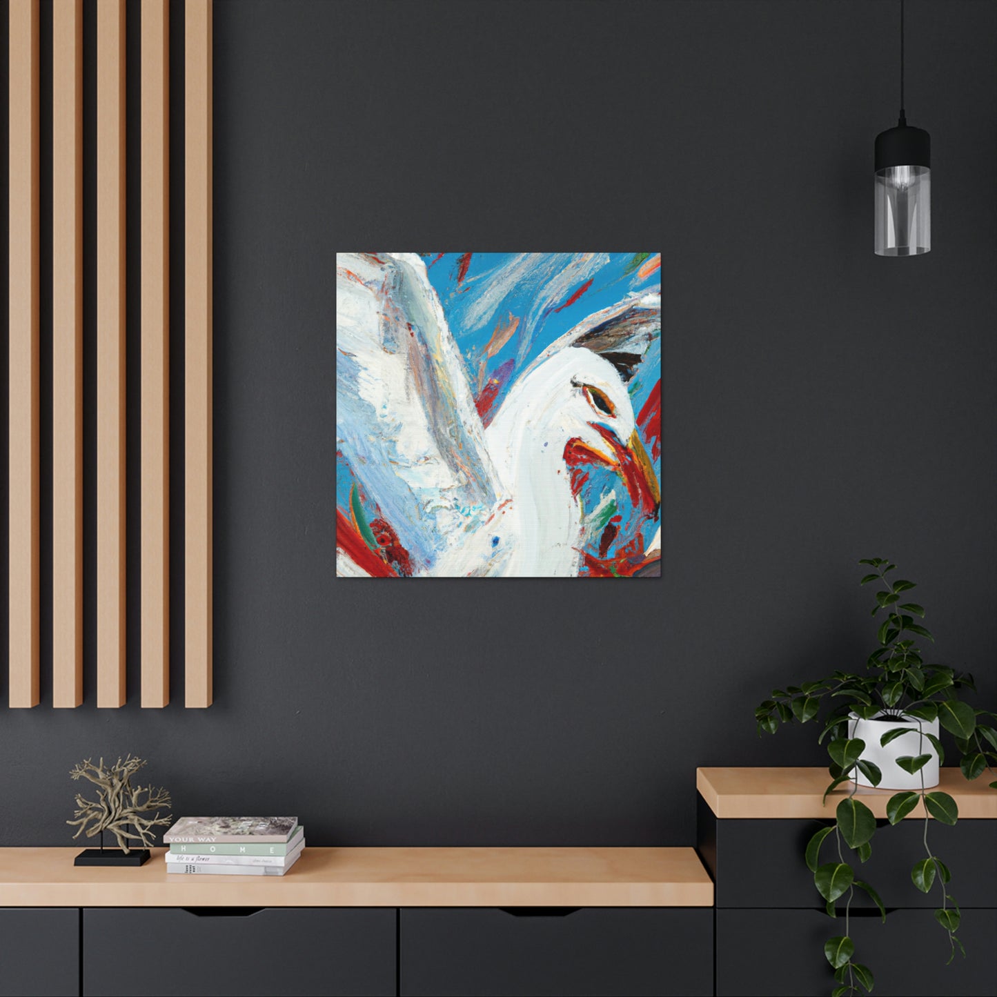 Seagulls at Sunrise - Canvas