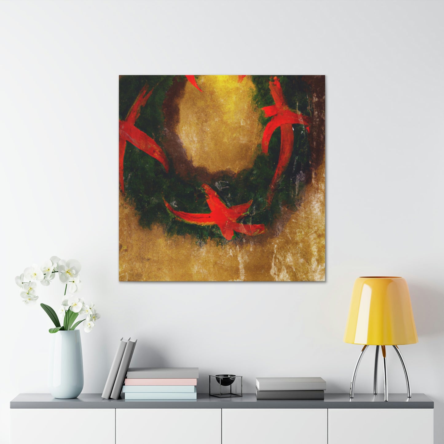 "Crown of Wreath Prosperity" - Canvas