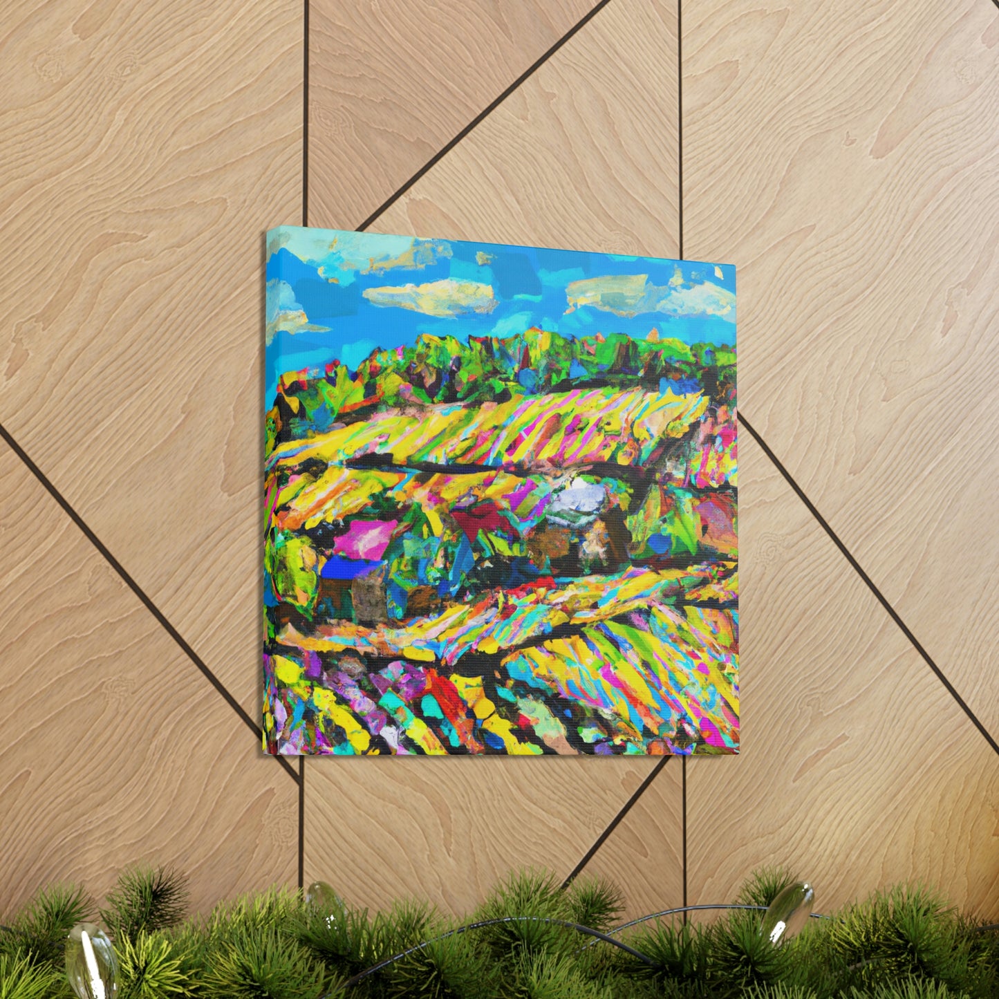 "Countryside Idyllic Dream" - Canvas