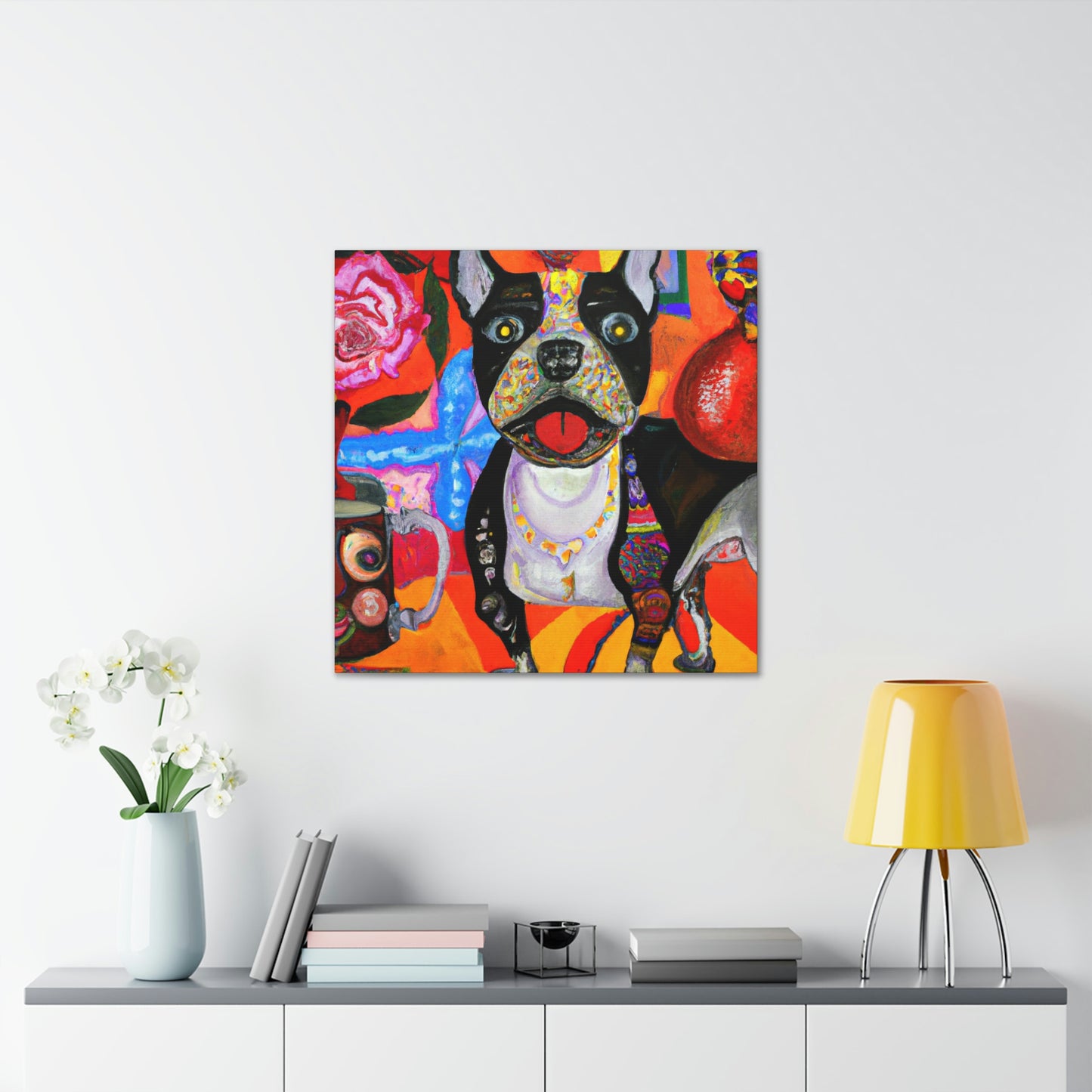 Mystic Bulldog Dreamscape - Canvas