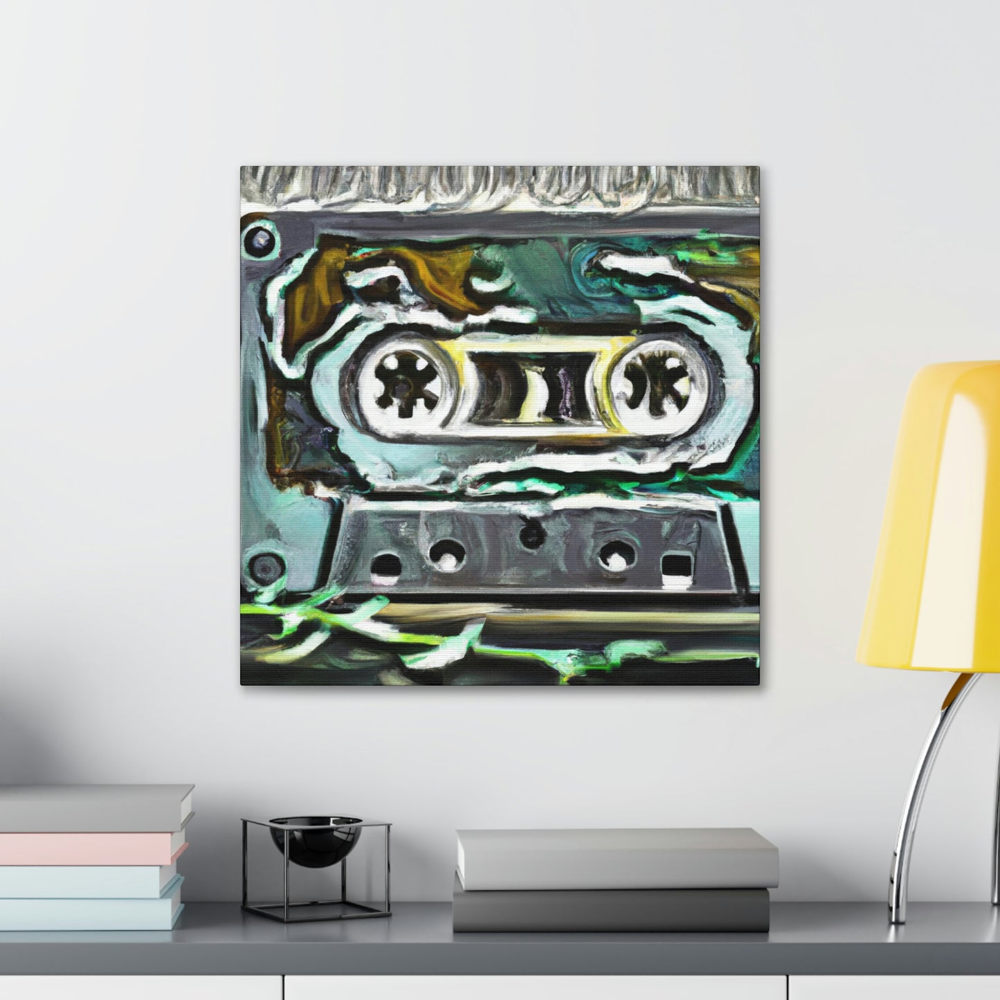 "Tape Memory Revival" - Canvas