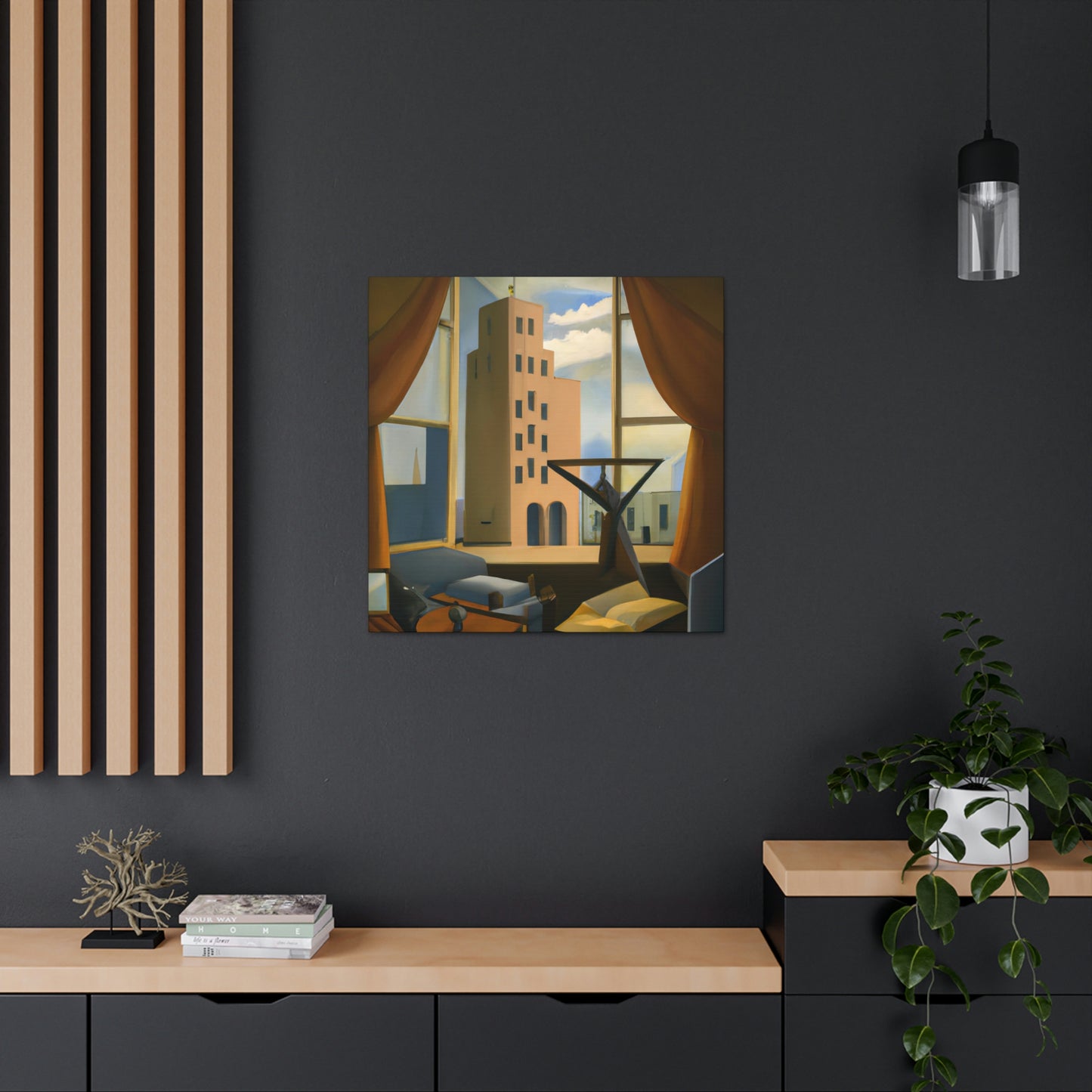 Modern Art Deco Dream - Canvas