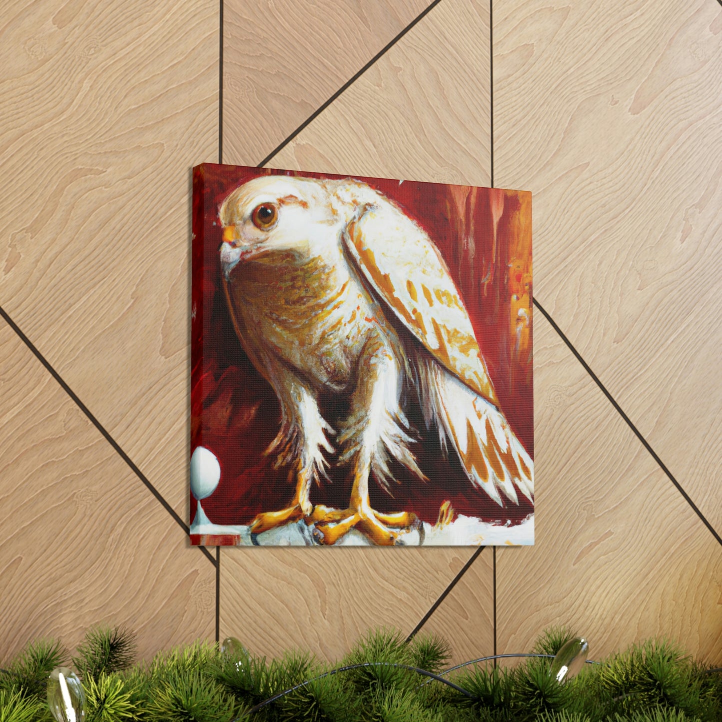 "Hawk of Neoclassicism" - Canvas