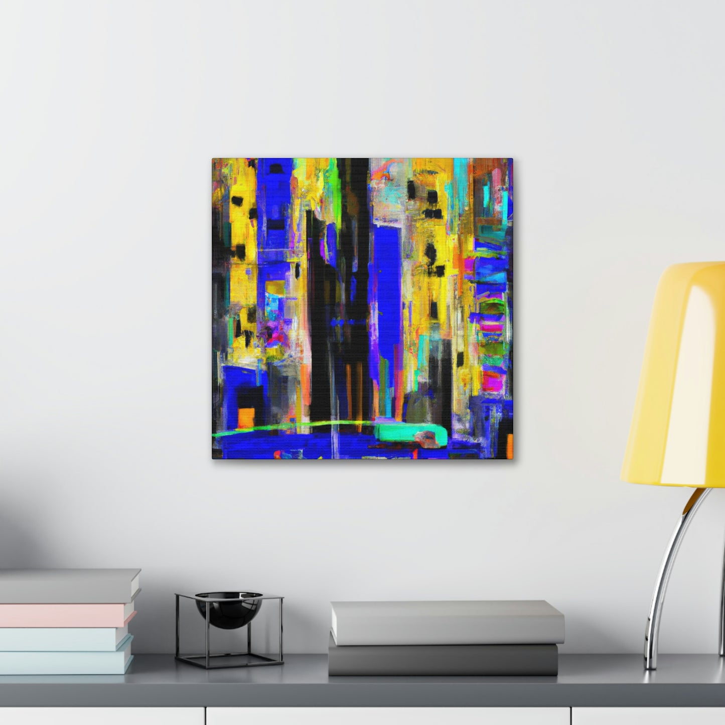 "Art Deco Abstraction" - Canvas