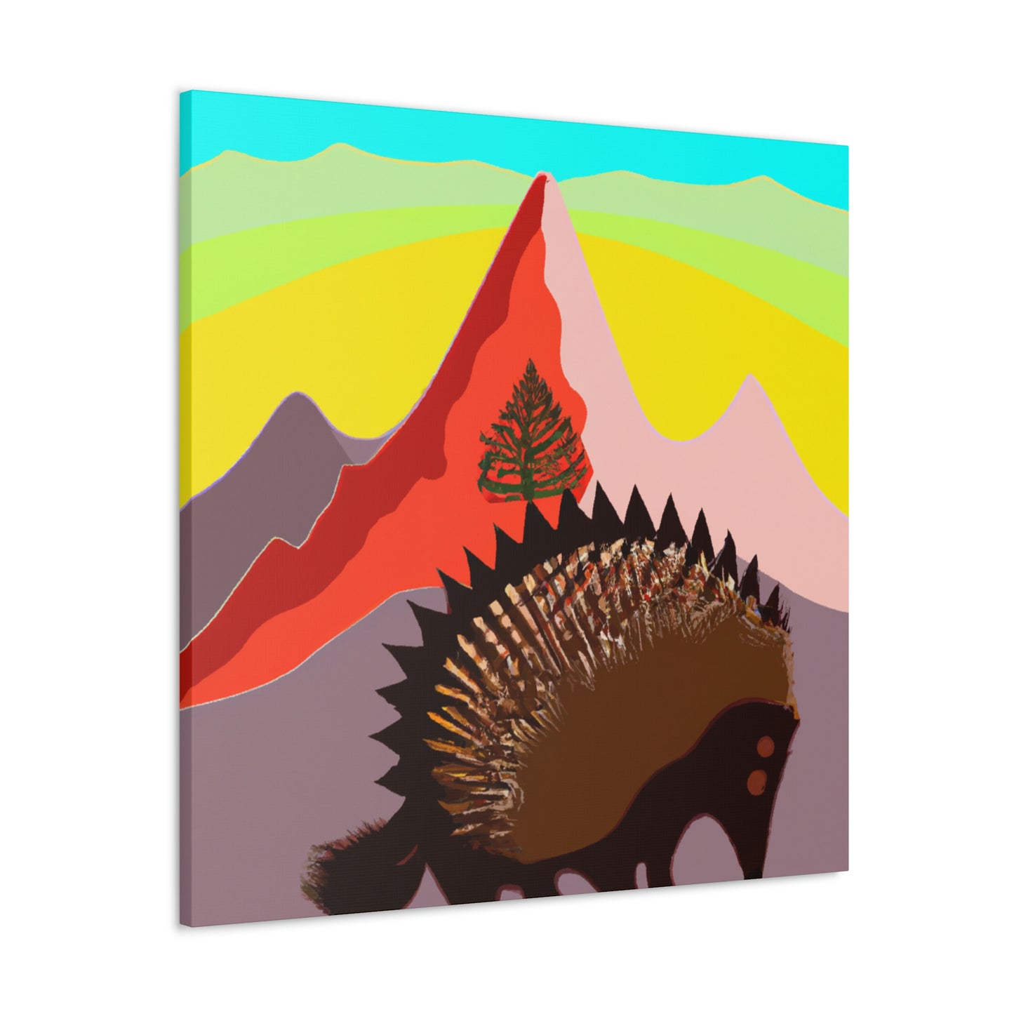 "Porcupine's Glitzy Glamour" - Canvas