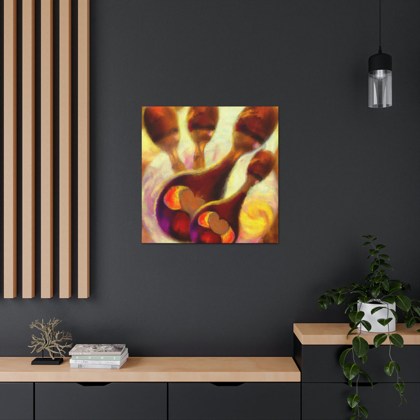 Maracas in Movement - Canvas