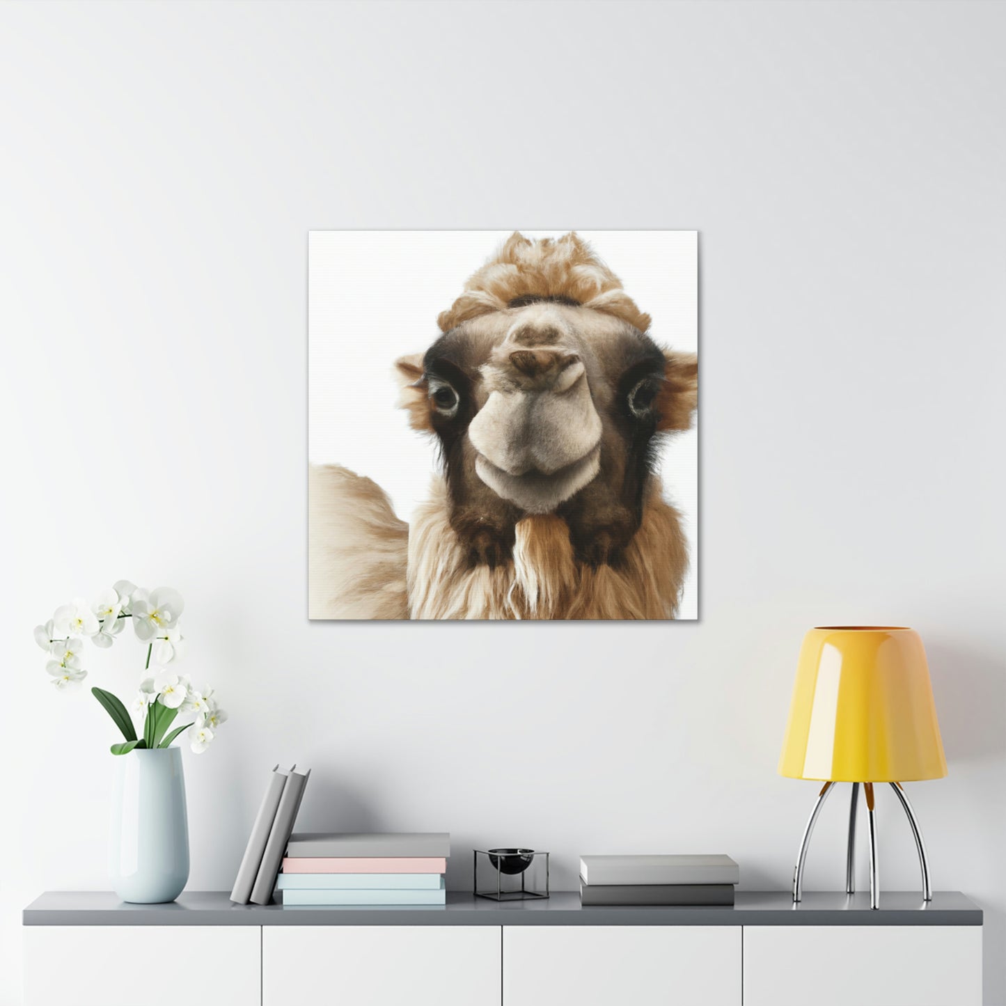 "Camel in the Desert" - Canvas