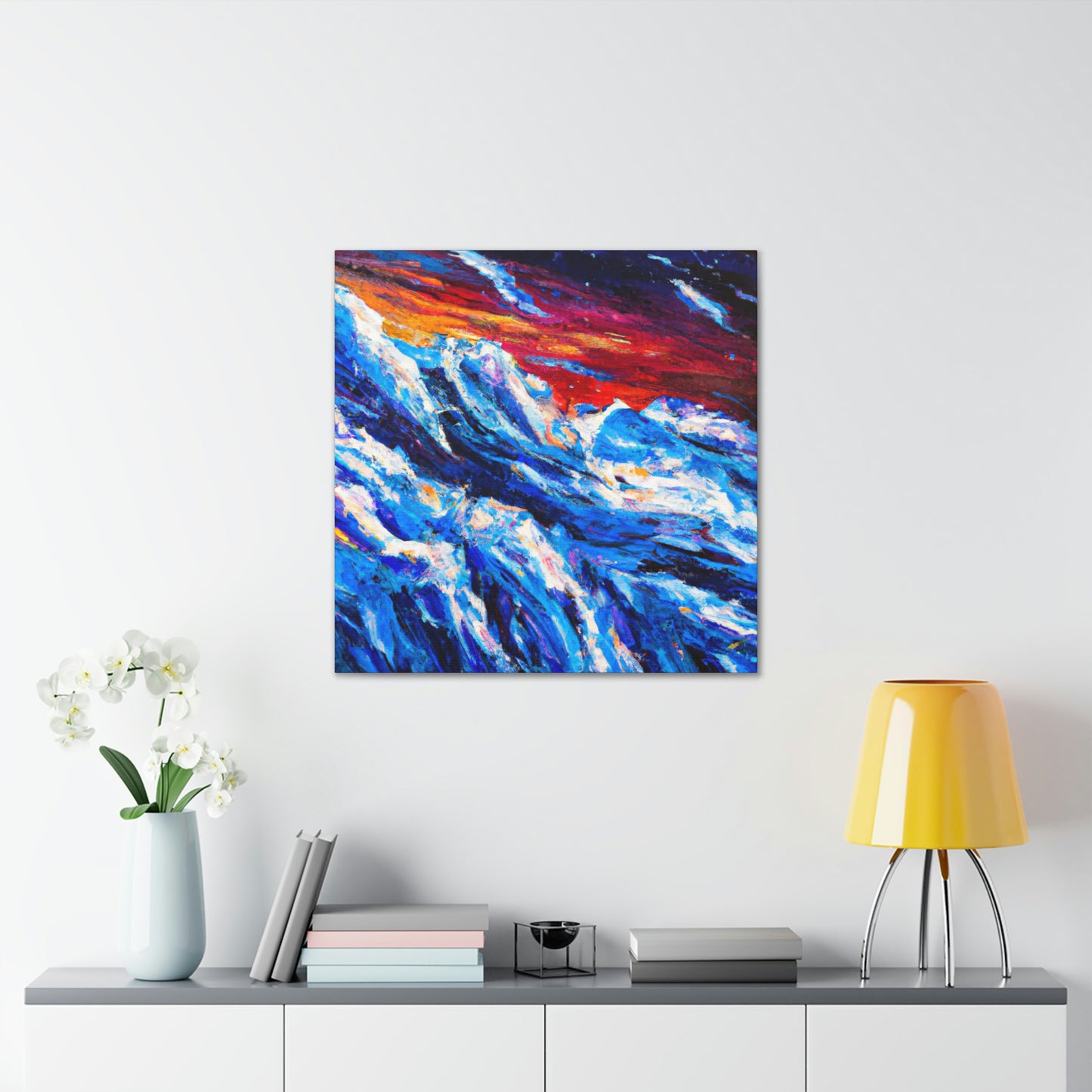 "Ocean's Mighty Embrace" - Canvas