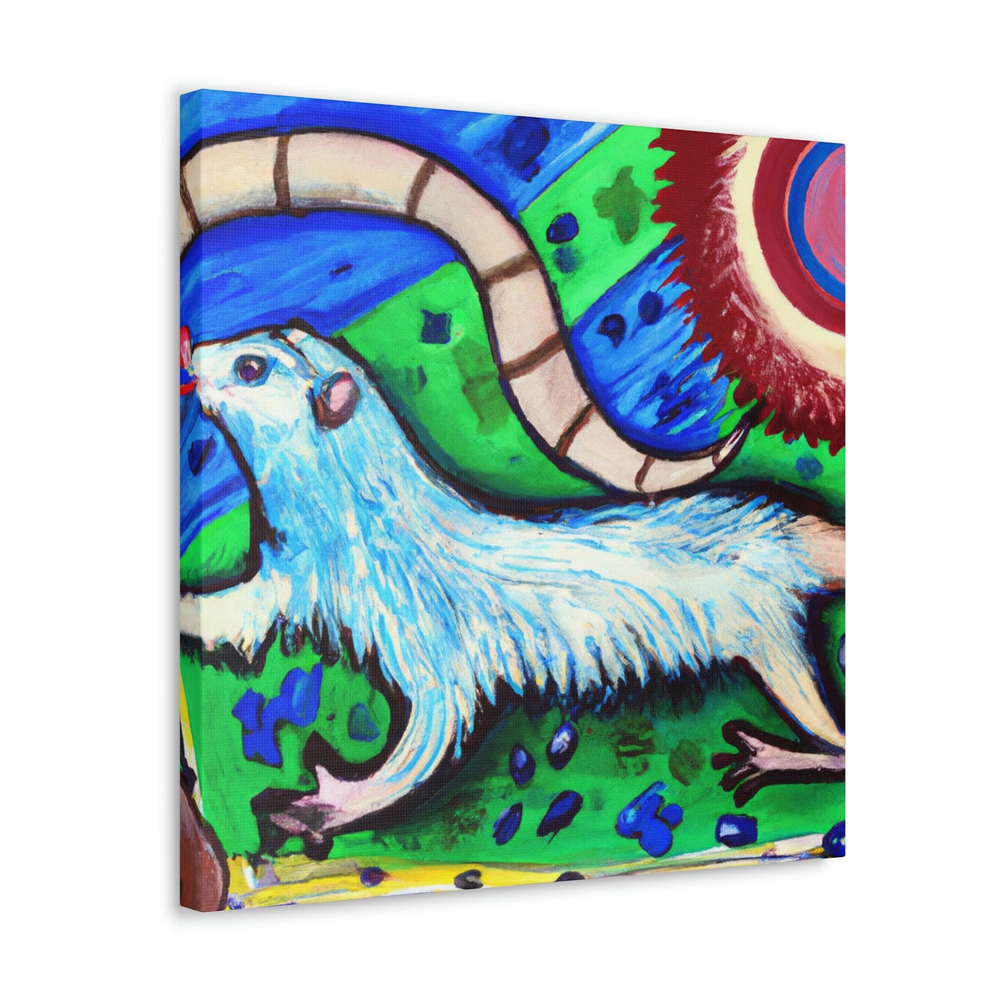 Ferrets in Flight - Canvas