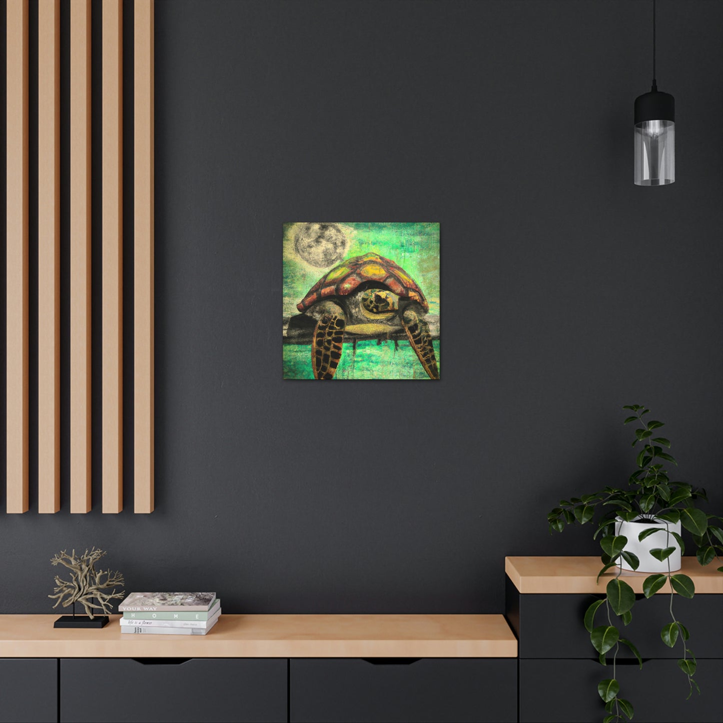 Steampunk Sea Turtle Voyage - Canvas