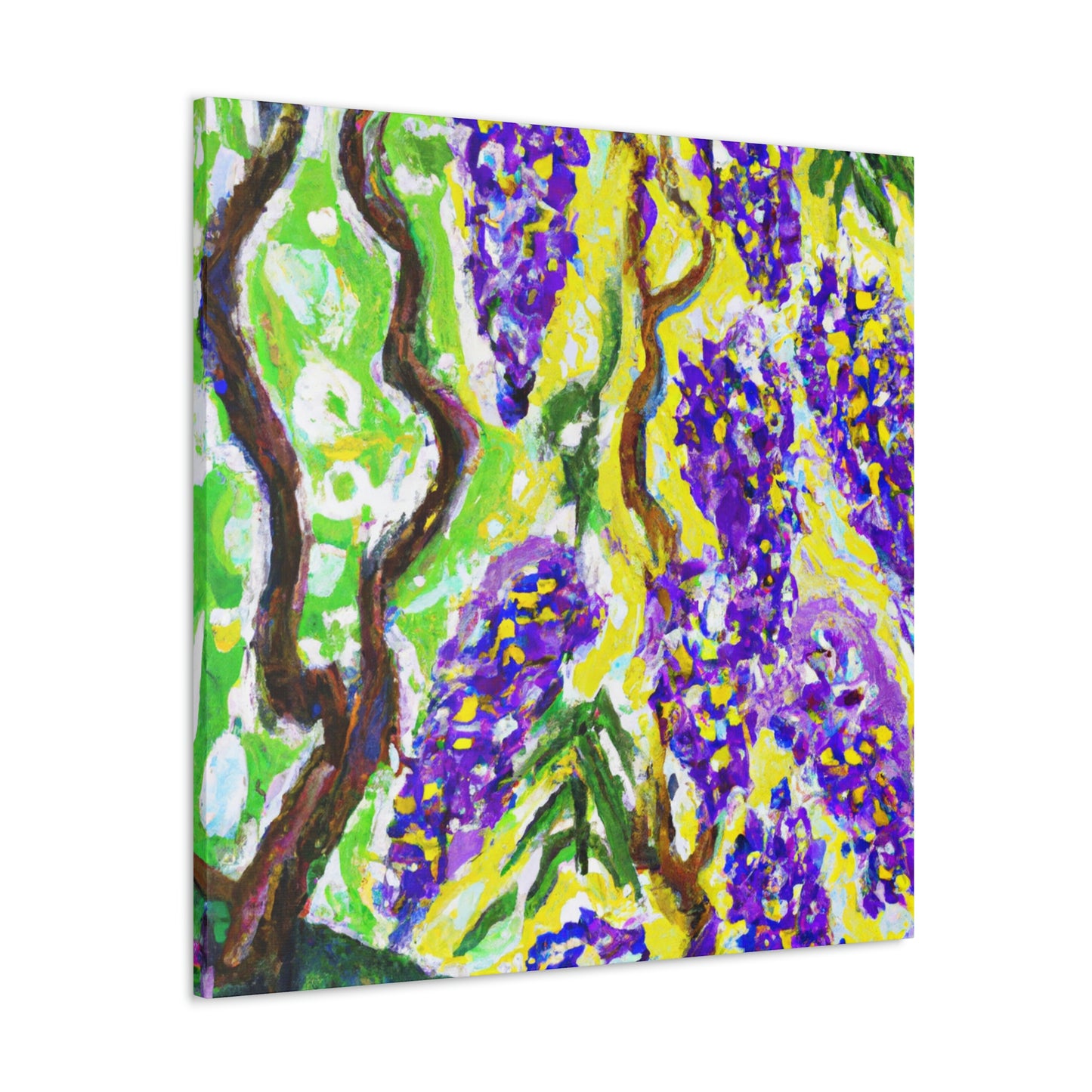 "Wisteria Eden Bloomed" - Canvas