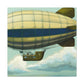 "Blimp in Neoclassicism" - Canvas