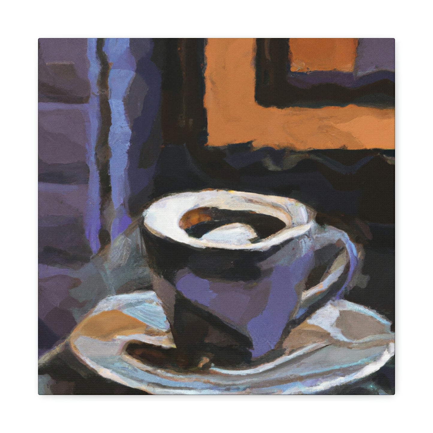 "Cup of Morning Bliss" - Canvas