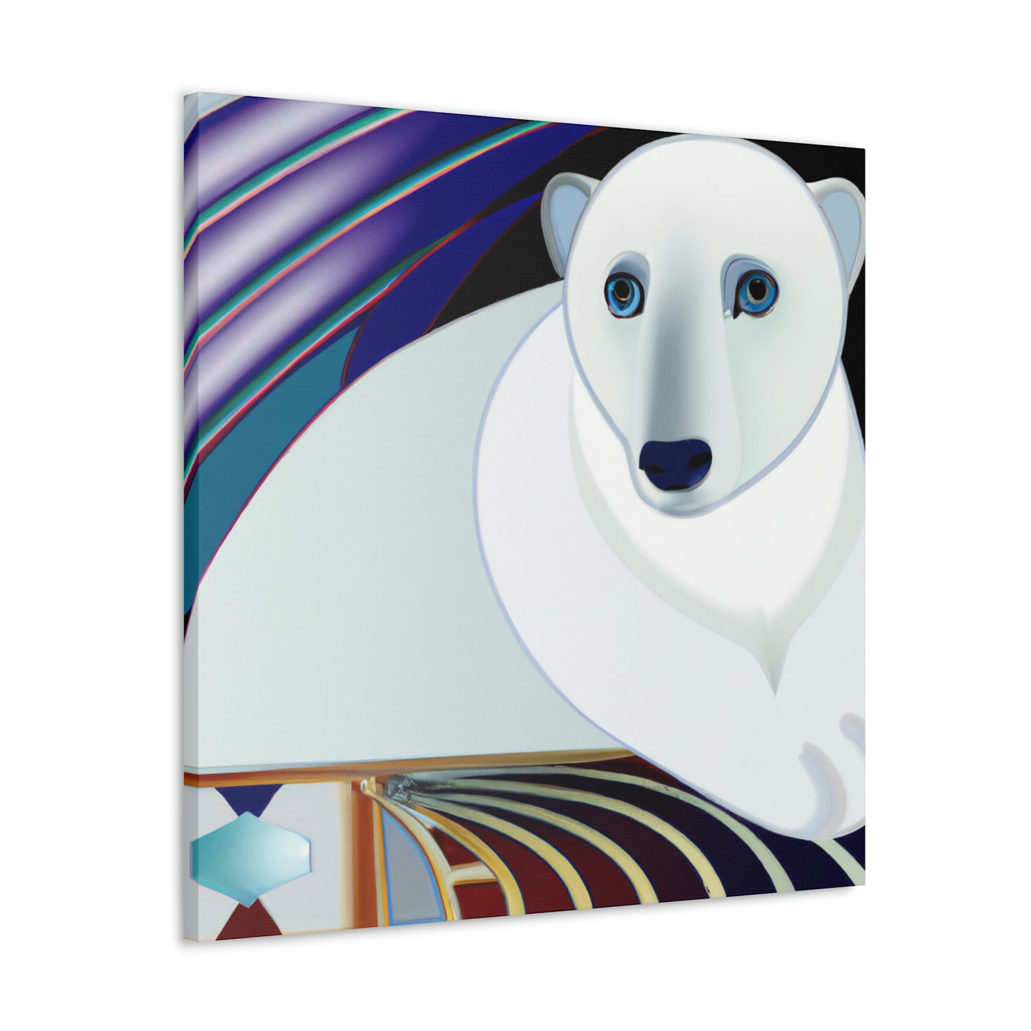 Ermine's Shining Splendor - Canvas